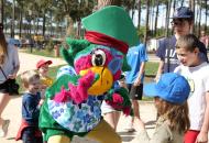 Mascotte au camping Les Dunes de Contis